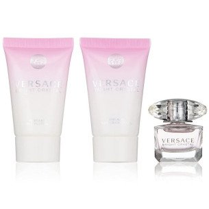 Versace Bright Crystal EDT Дамски комплект  Versace Bright Crystal EDT Дамски комплект