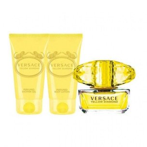 Versace Yellow Diamond EDT - Дамски комплект  Versace Yellow Diamond EDT - Дамски комплект