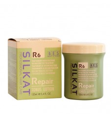 Възстановяващ лосион за увредена коса с кератин и макадамия BES Silkat Repair R6 Tonus Lotion