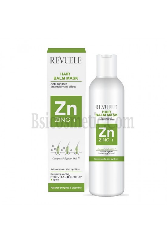 Revuele ZINC+ Балсам-маска за всички видове пърхот 200 мл