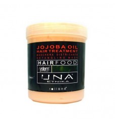 Маска за къдрава коса с жожоба Rolland UNA Hair Food