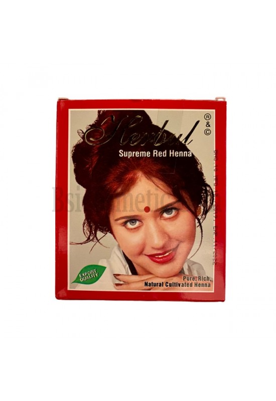 Индийска къна за коса Herbul Супер Червено