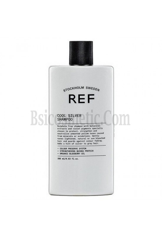 Шампоан за неутрализиране на жълти оттенъци REF Cool Silver Shampoo