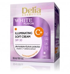 Delia White Fusion C+ Изсветляващ дневен крем за лице 50 мл