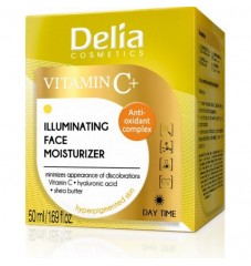 Изсветляващ хидратиращ крем Delia Vitamin C