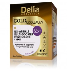 Delia Gold & Collagen 65+  Крем за лице 50 мл