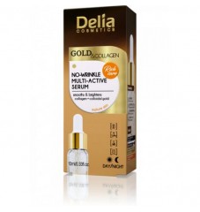 Delia Gold & Collagen Активен серум против бръчки 10 мл