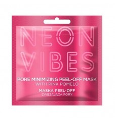 MARION NEON VIBES PEEL-OFF Минимизираща порите маска за лице с розово помело