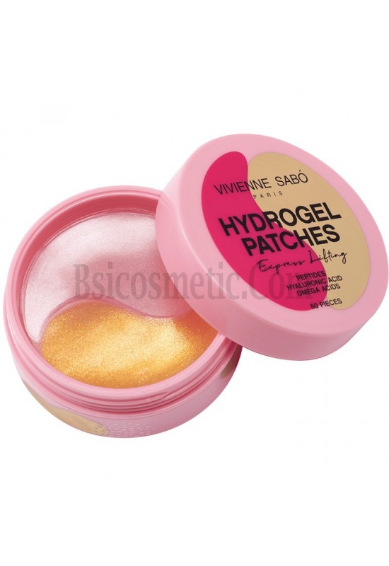 Хиалуронови хидрогел пачове с колаген Vivienne Sabo Hydrogel Eye Patch Bonjour BEAUTE