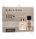 La Rive Комплект His Passion  /EDT 100 мл + дезодорант 150 мл/