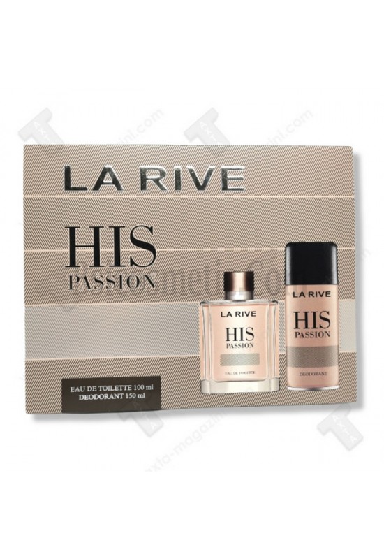 La Rive Комплект His Passion  /EDT 100 мл + дезодорант 150 мл/