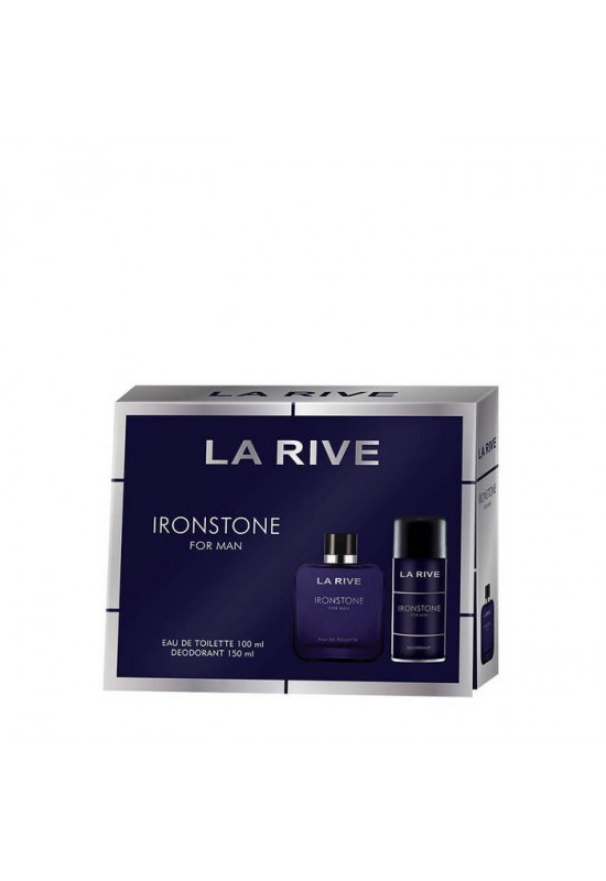 La Rive Комплект Ironstone  /EDT 100 мл + дезодорант 150 мл/