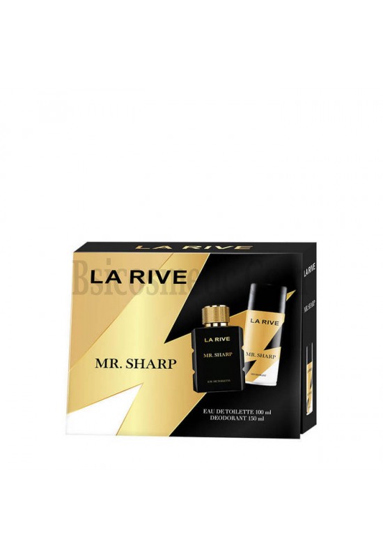 La Rive Комплект Mr. Sharp /EDT 100 мл + дезодорант 150 мл/