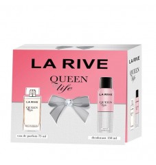La Rive Комплект Queen of life  /EDP 75 мл + дезодорант 150 мл/