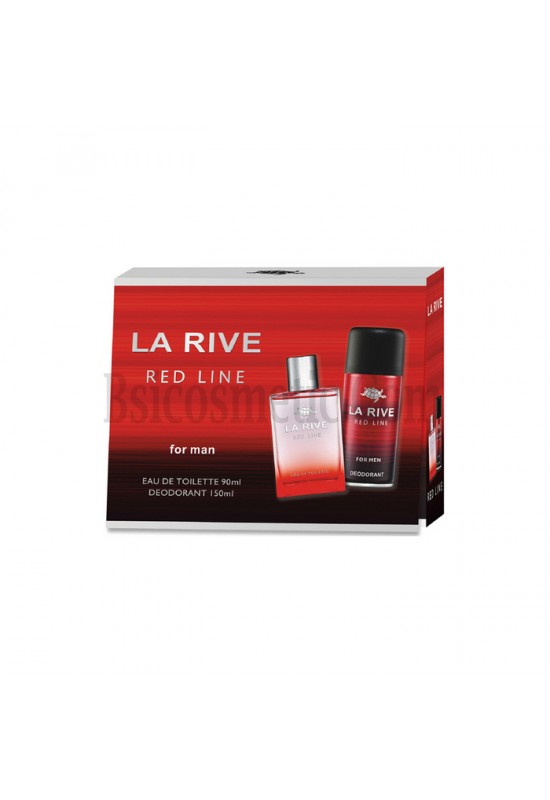 La RIve Комплект Red Line /EDT 90 мл + дезодорант 150 мл/