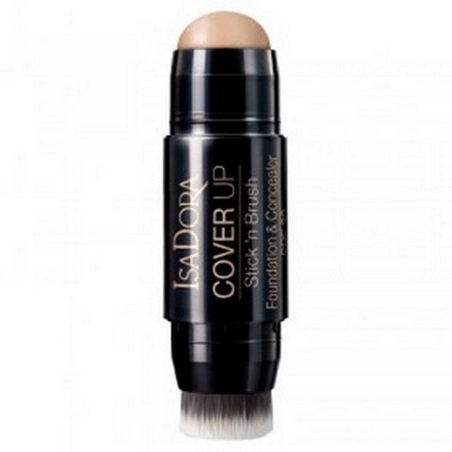 IsaDora Фон дьо тен стик с четка , SPF 30 IsaDora Фон дьо тен стик с четка , SPF 30