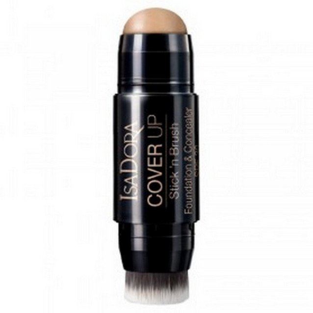 IsaDora Фон дьо тен стик с четка , SPF 30 IsaDora Фон дьо тен стик с четка , SPF 30