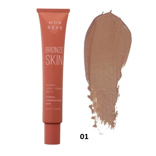 СС Крем "Бронзова кожа" за нормална до комбинирана кожа Mon Reve Bronze Skin Combination СС Крем "Бронзова кожа" за нормална до комбинирана кожа Mon Reve Bronze Skin Combination